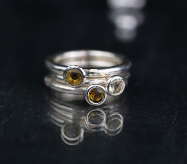 SILVER TOURMALINE RING - Image 3